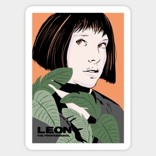 Mathilda Leon the professional art Sticker